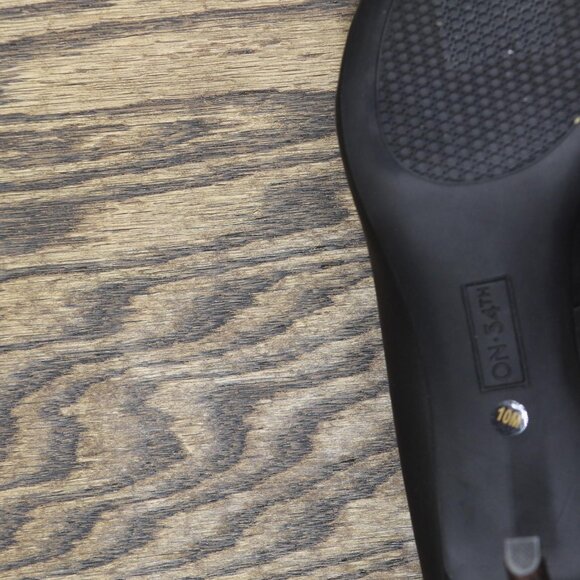 On 34th Womens Jeules Pointed-Toe Slip On Pumps 10018690100 Black Leather 10M - Picture 6 of 7